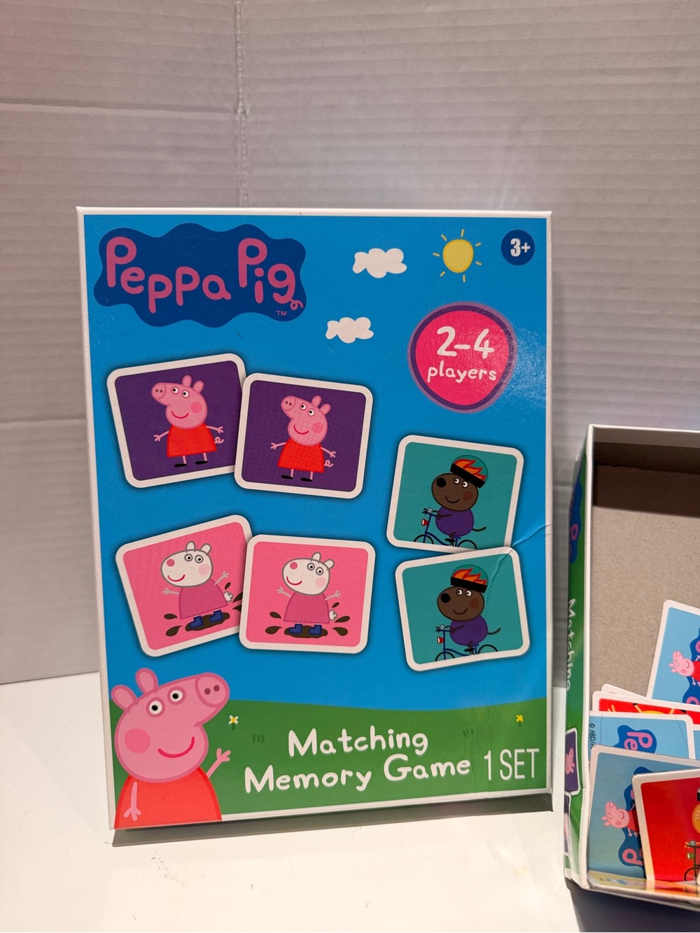 Peppa Pig Memory Matching Game - Blue, Pink, Purple